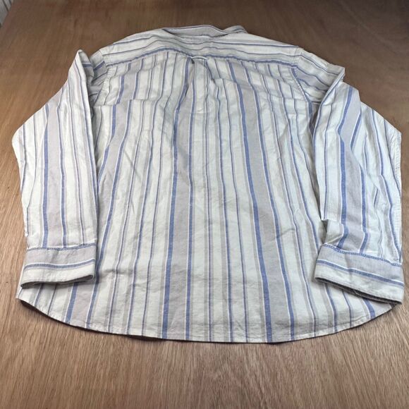 Goodfellow & Co Every Wear Oxford Shirt XXL Slim Fit Striped Button-Up NWT - Picture 2 of 7